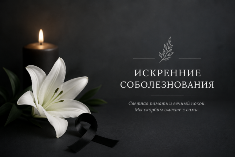 Глубокое соболезнование члену нашей организации Поздновской Вере Ивановне